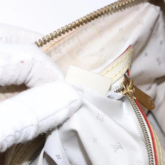 LOUIS VUITTON Suhari Rock It PM Hand Bag White M91887 LV Auth bs28205 - Picture 11 of 16